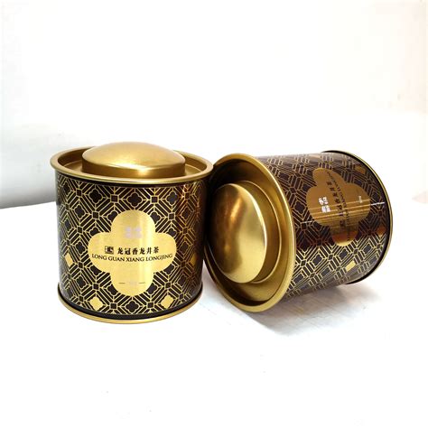 round tea packaging metal box tin cans|tea containers for sale.